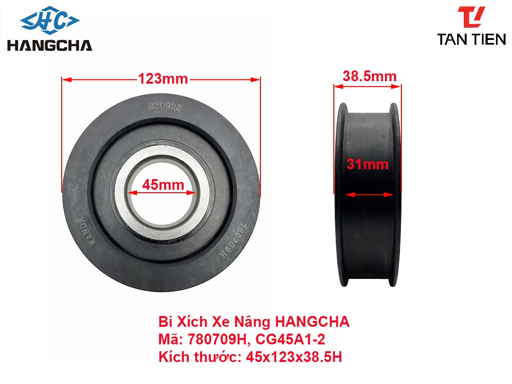 Bi Xích Xe Nâng HANGCHA 780709H